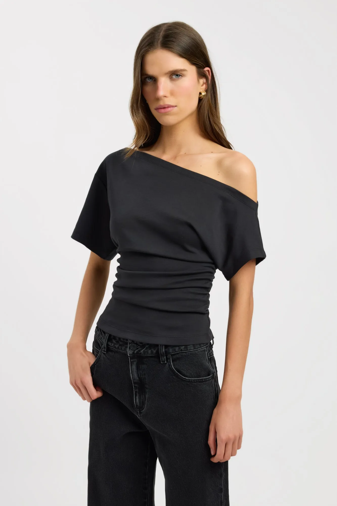 Nova Off Shoulder Tee sold by Kookai product image thumbnail 2