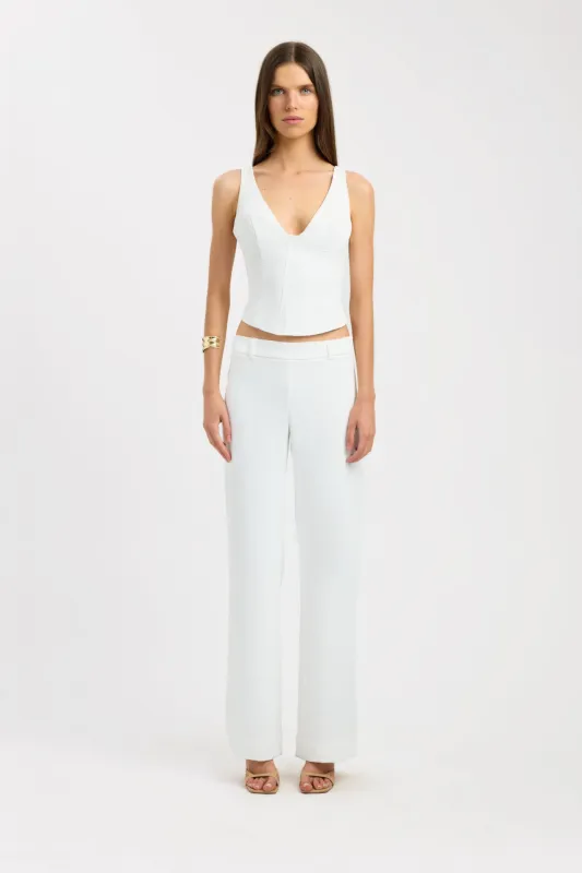 Oyster Deep Vee Corset sold by Kookai