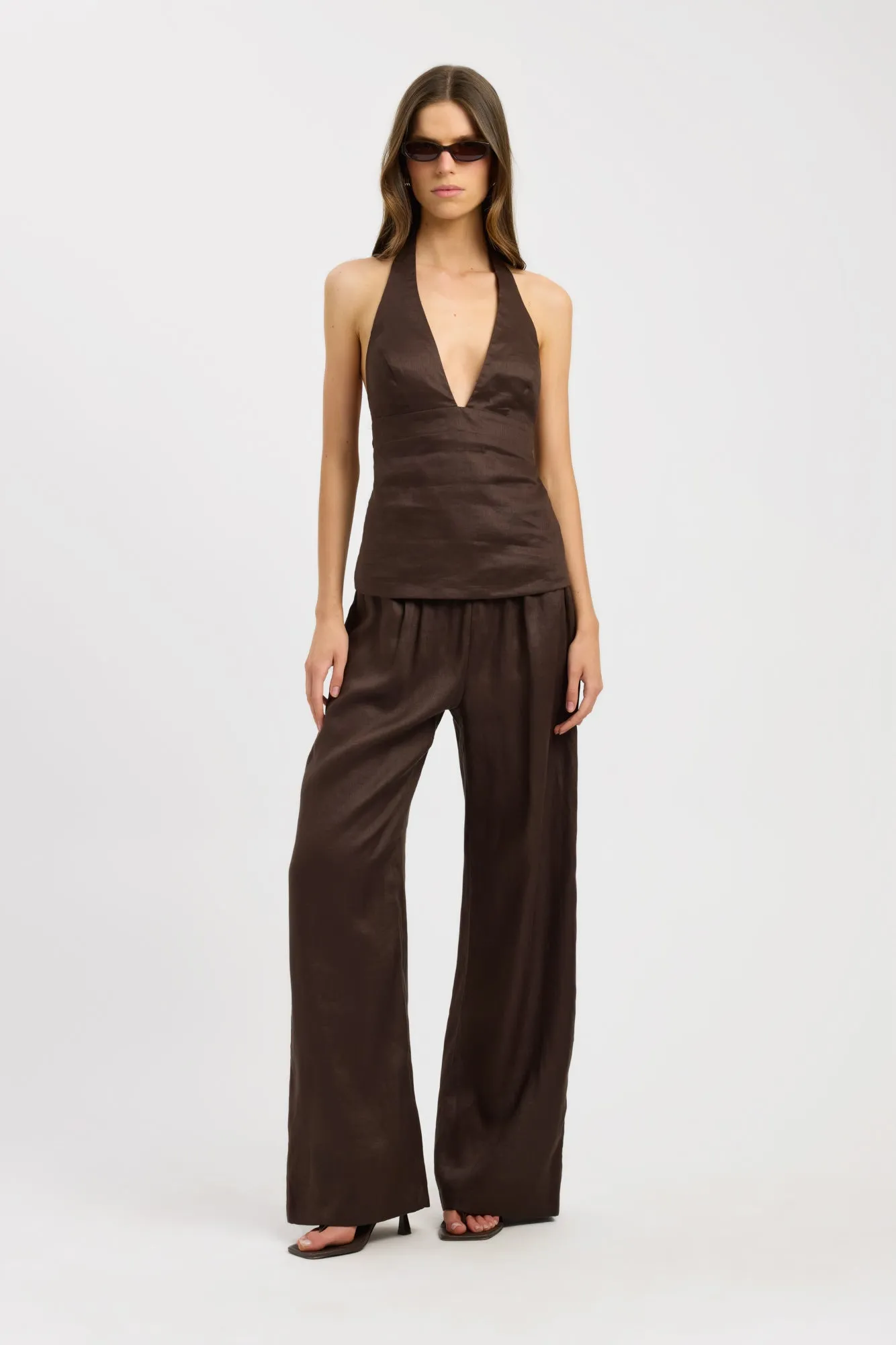 Tahiti Tie Back Top sold by Kookai