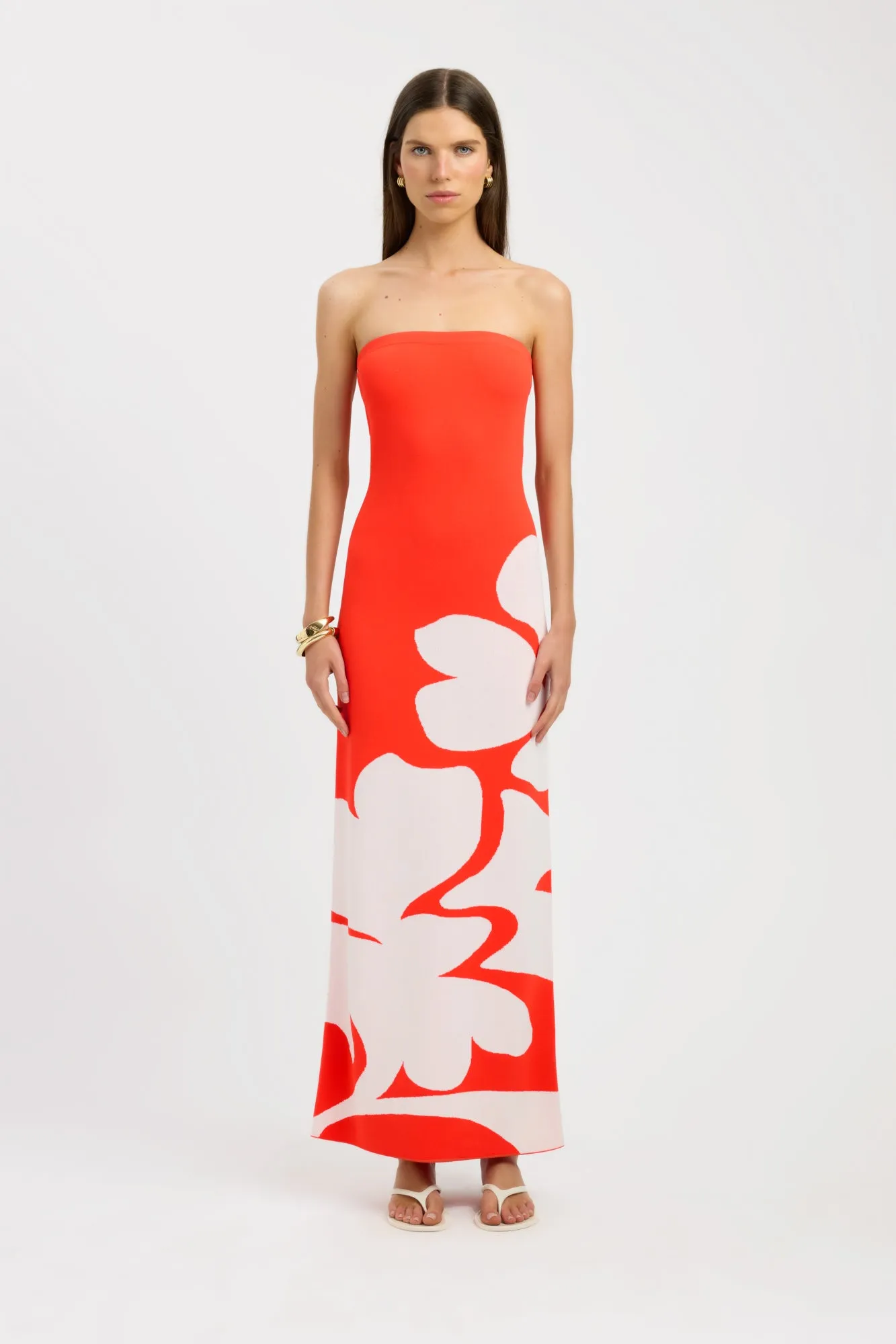 Malibu Strapless Dress sold by Kookai