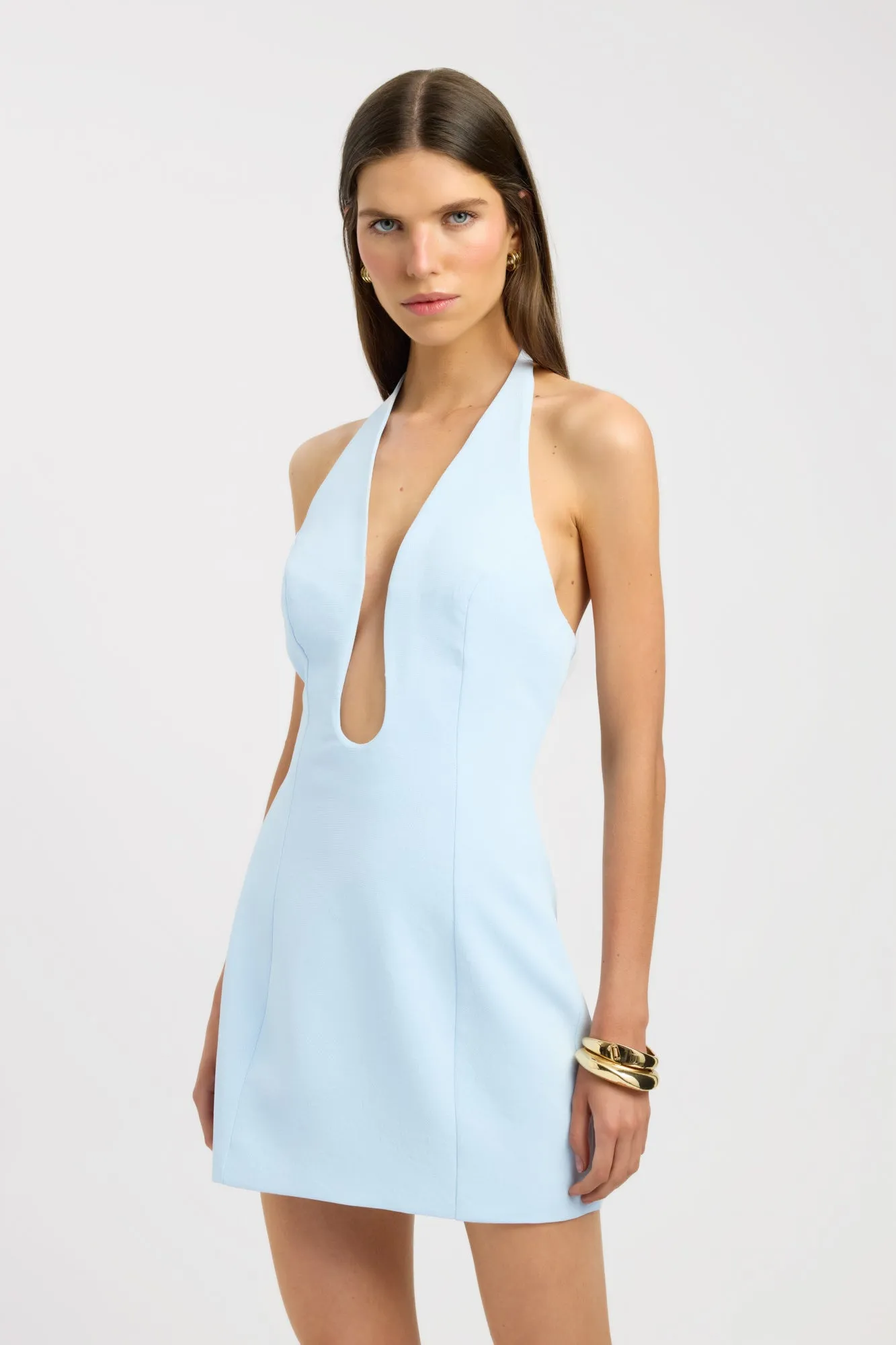 Oyster Low Cut Mini Dress sold by Kookai product image thumbnail 2