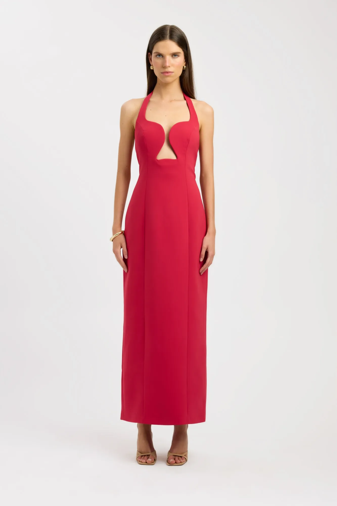 Alto Low Cut Maxi Dress sold by Kookai
