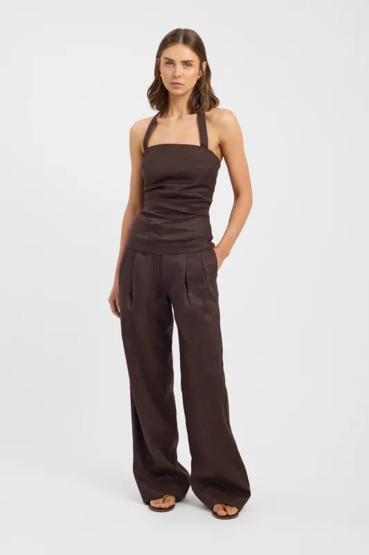 Palm Pleated Pant made by Kookai