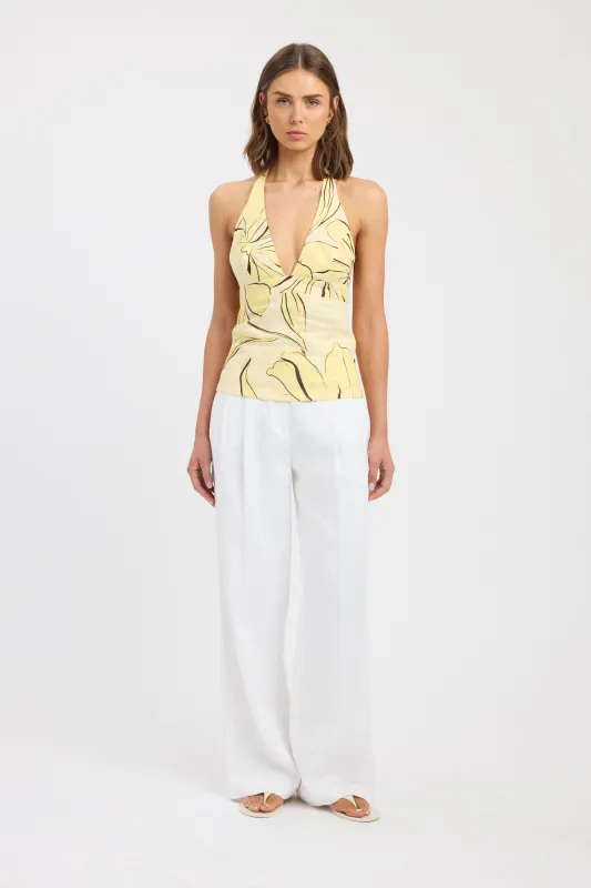 Bloom Tie Back Top sold by Kookai