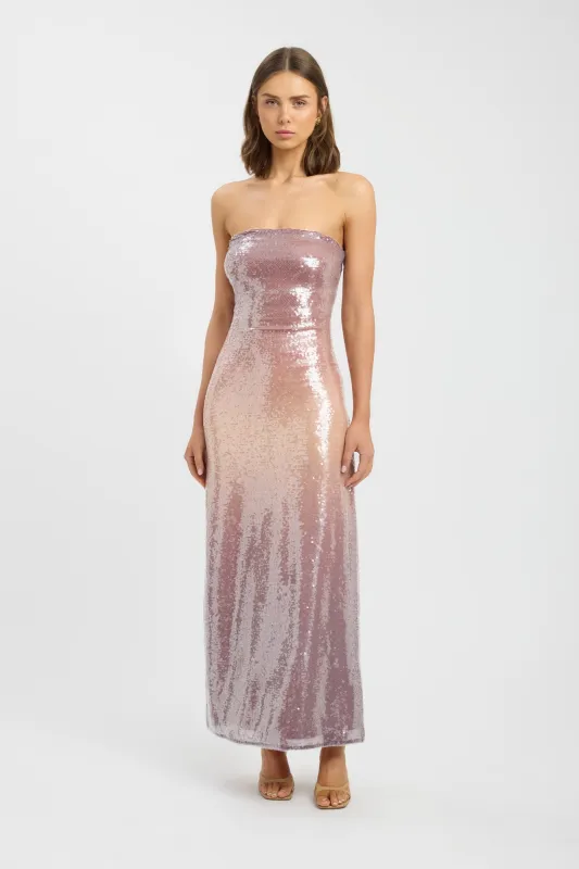 Limy Strapless Maxi Dress sold by Kookai