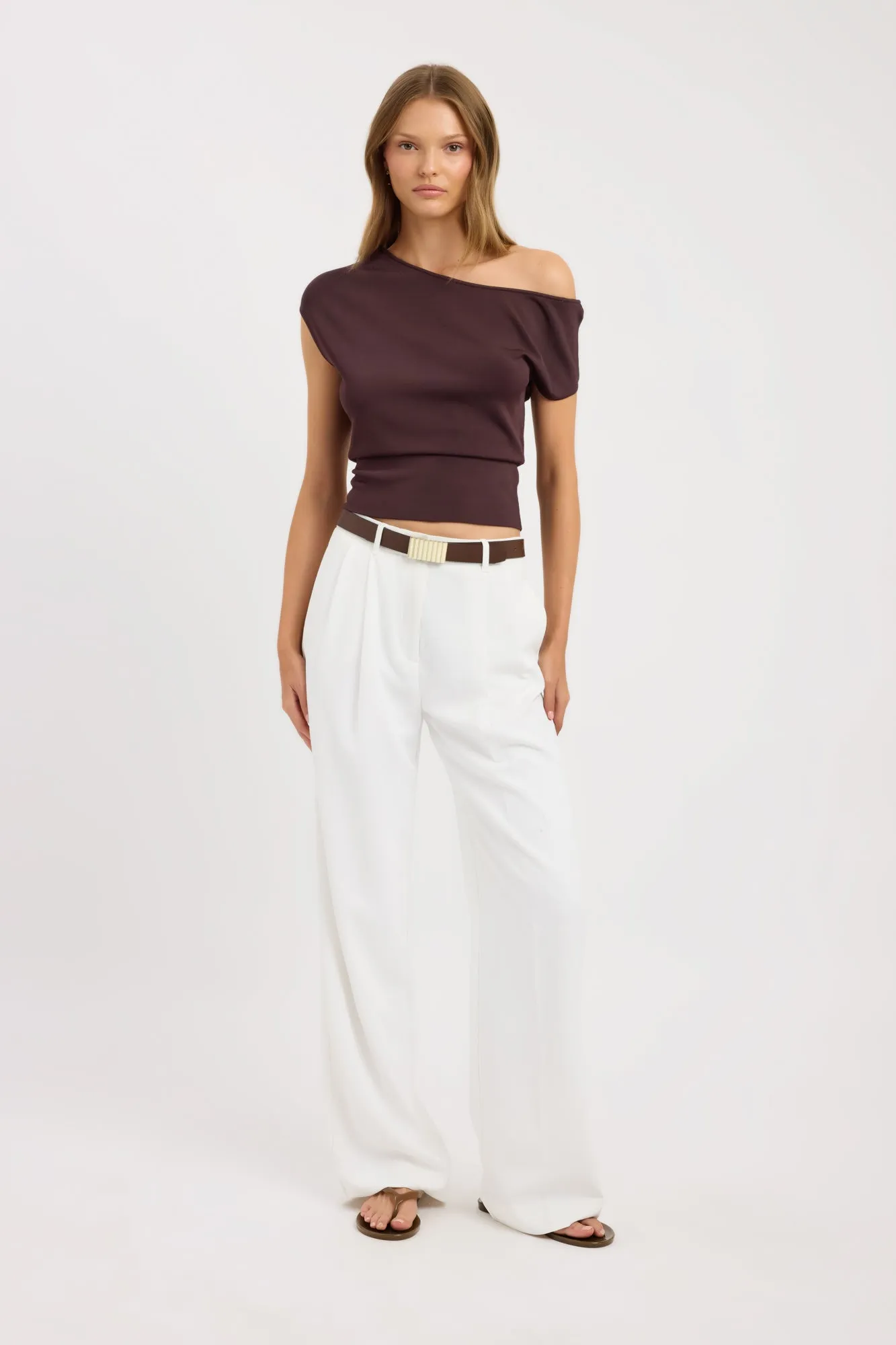 Mayfair Off Shoulder Top sold by Kookai
