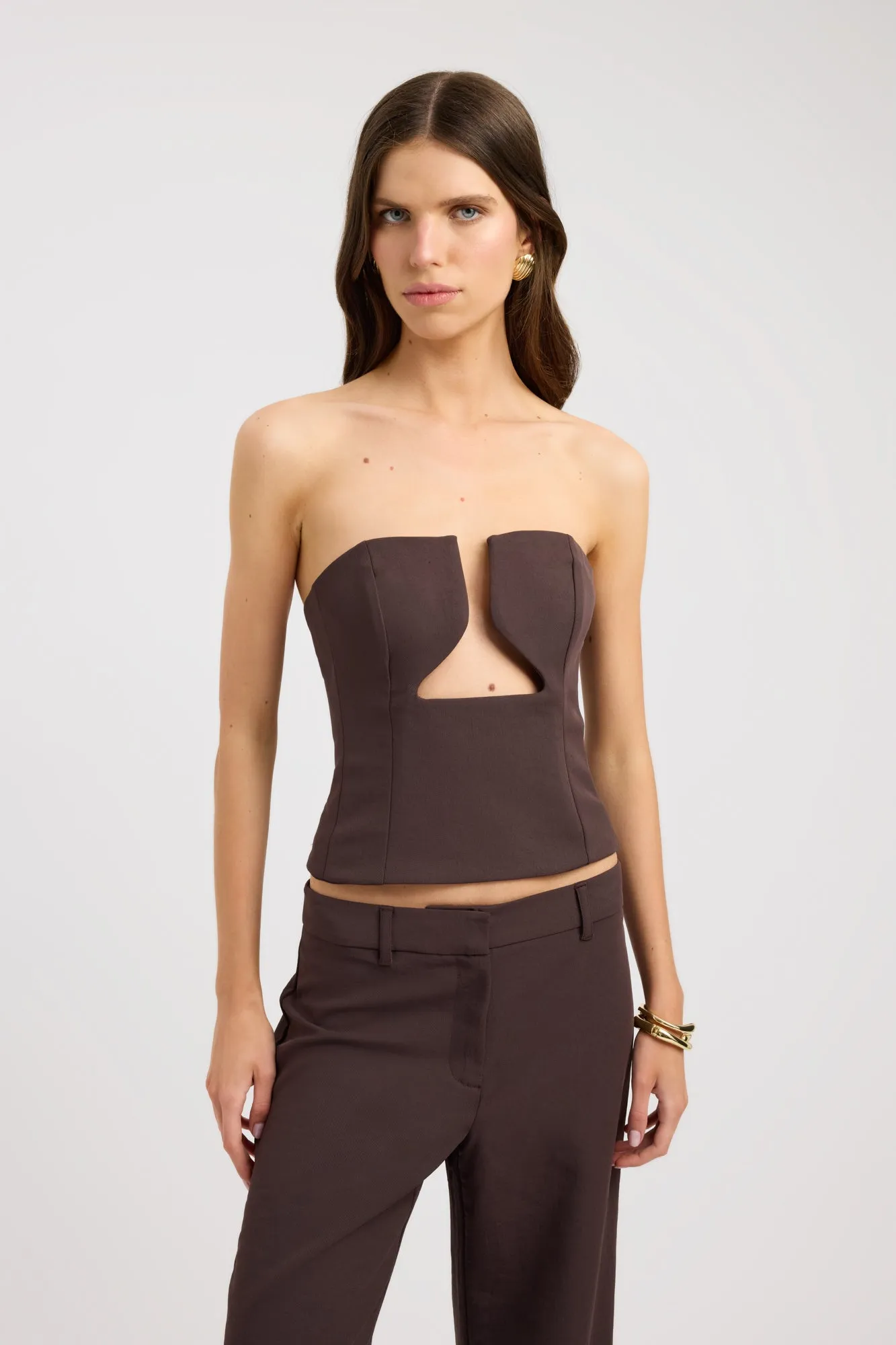 Ariel Low Cut Top sold by Kookai product image thumbnail 2