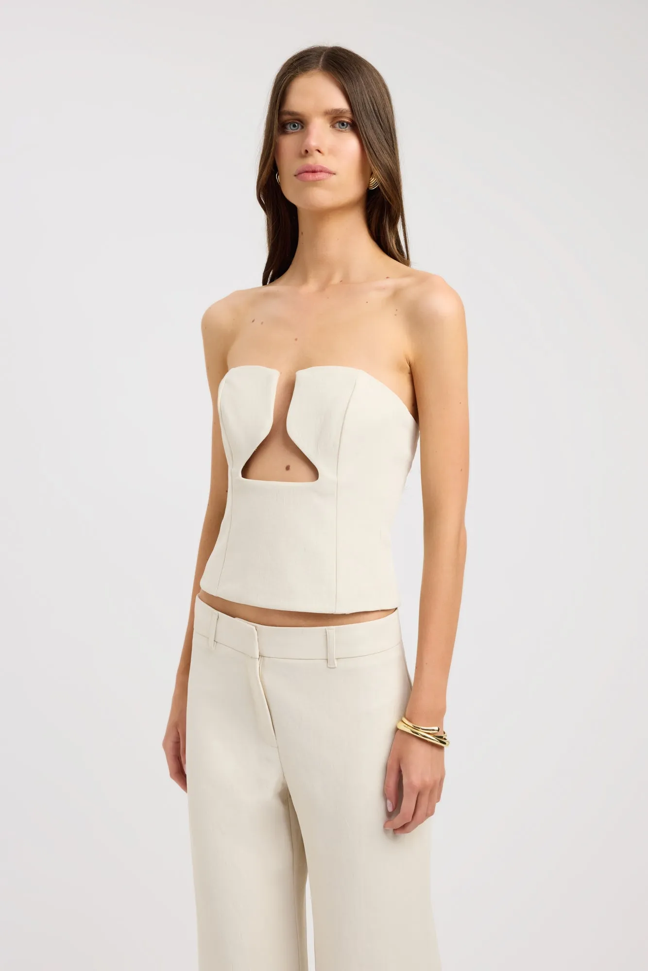 Ariel Low Cut Top sold by Kookai product image thumbnail 2