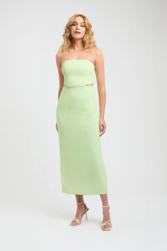 Oyster Cut Out Midi Dress sold by Kookai