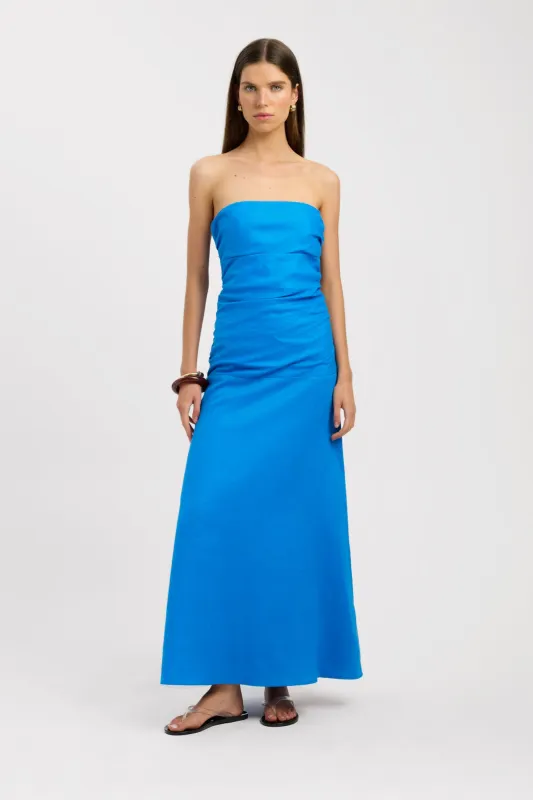 Palm Strapless Maxi Dress sold by Kookai
