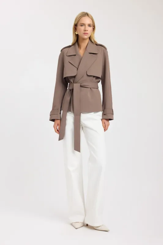Ariel Cropped Jacket made by Kookai