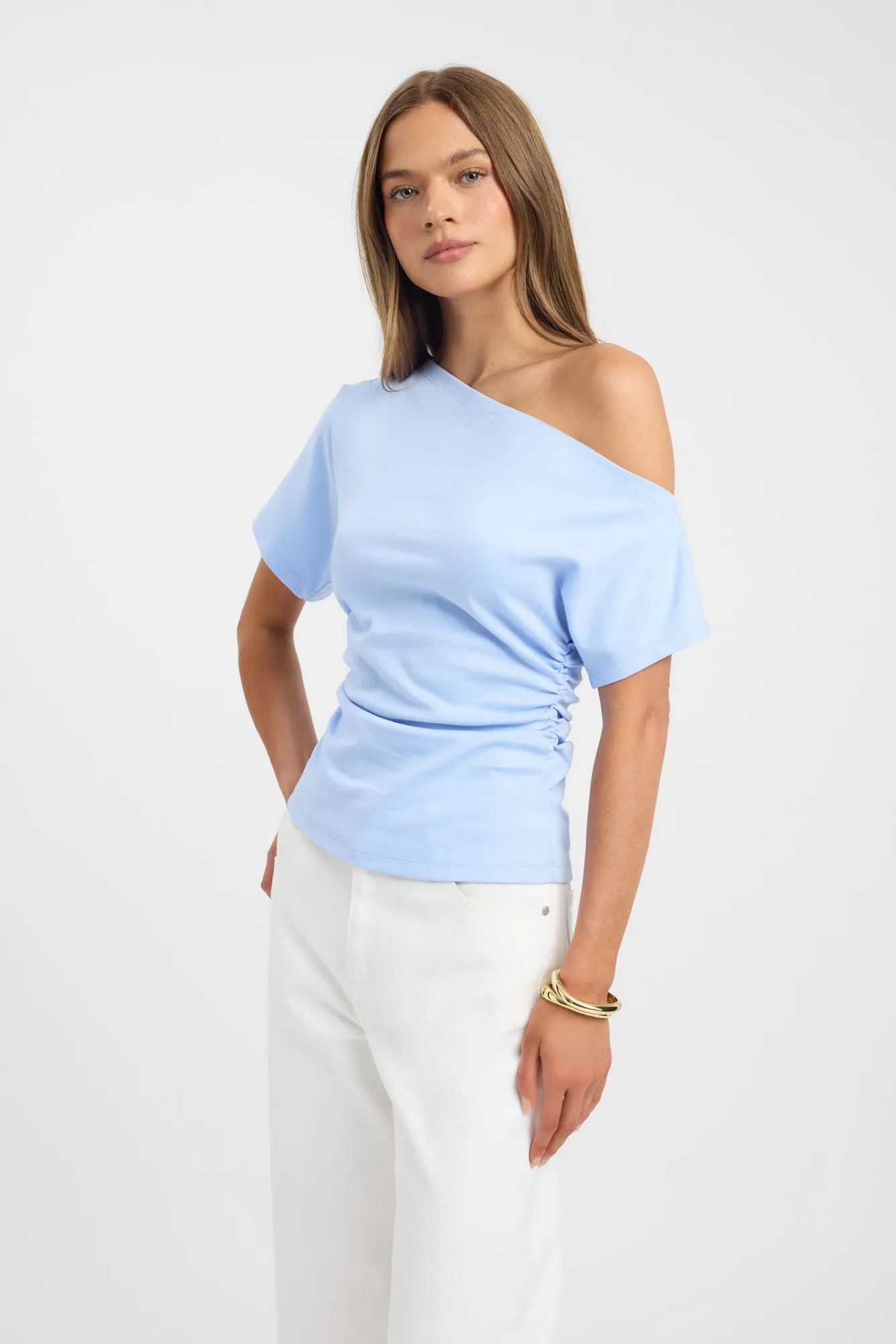 Nova Off Shoulder Tee sold by Kookai product image thumbnail 2