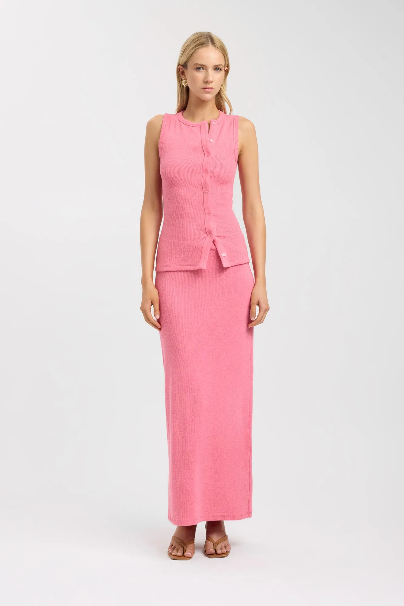 Bec Button Tank sold by Kookai