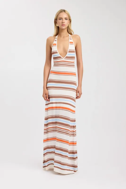 Skye Stripe Maxi Dress sold by Kookai