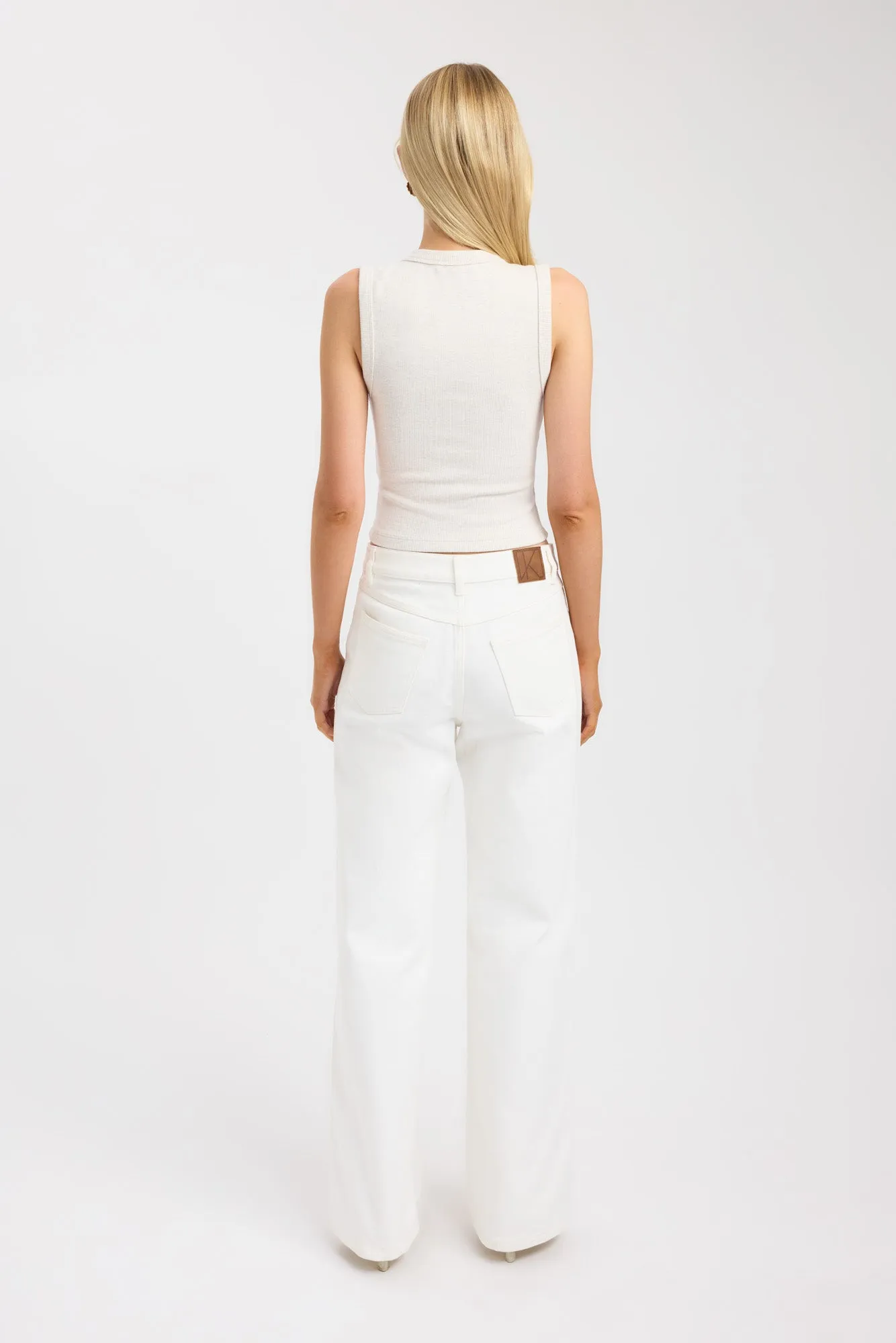 Camila Scoop Tank sold by Kookai product image thumbnail 3