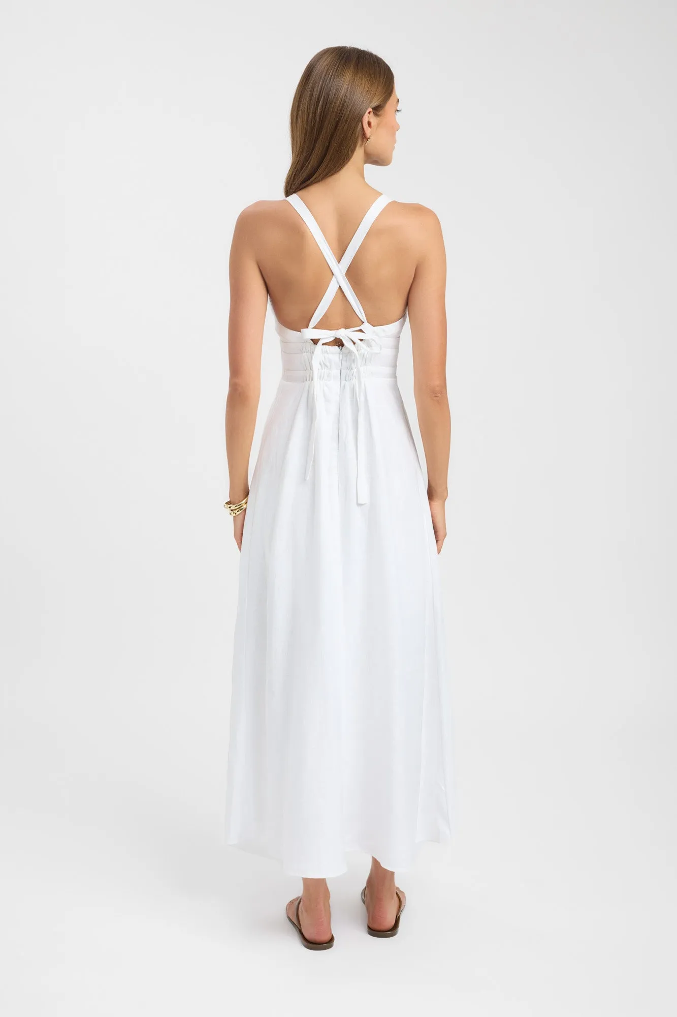 Palm Vee Maxi Dress sold by Kookai product image thumbnail 3