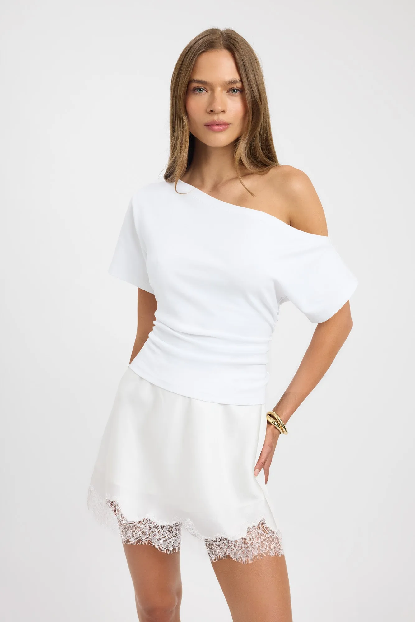 Palermo Lace Mini Skirt sold by Kookai product image thumbnail 2