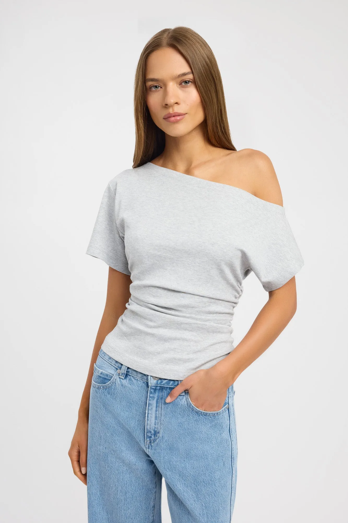 Nova Off Shoulder Tee sold by Kookai product image thumbnail 2
