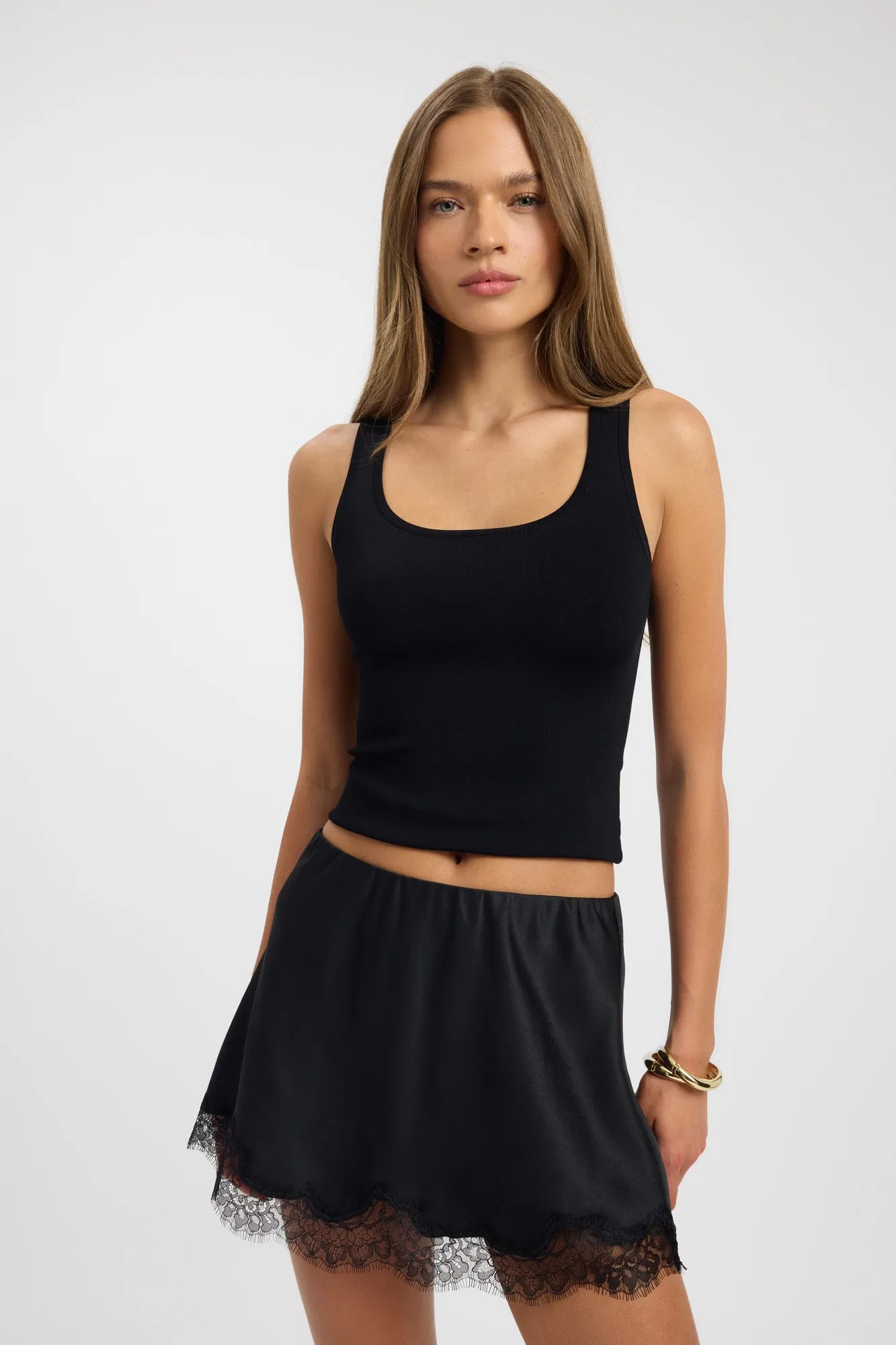 Palermo Lace Mini Skirt sold by Kookai product image thumbnail 2
