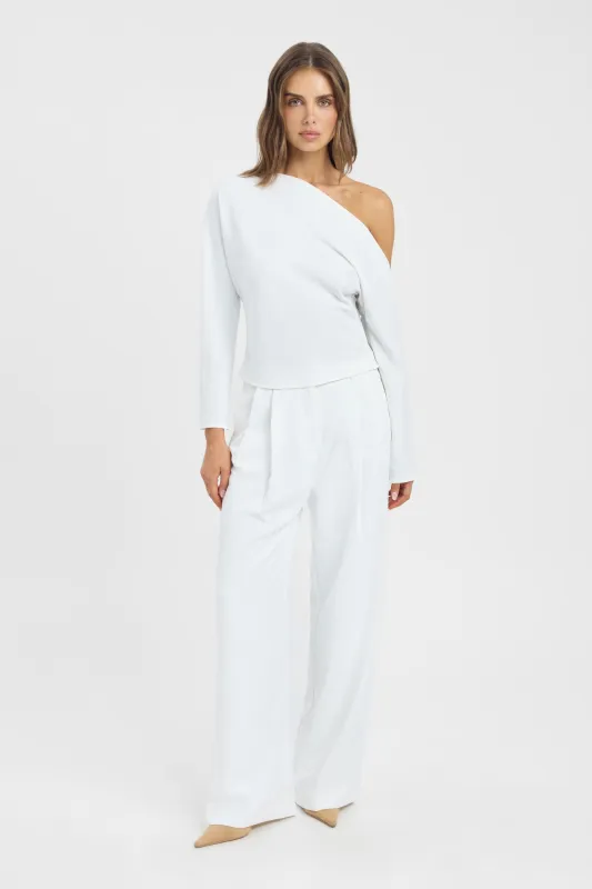Opal Drape Long Sleeve Top made by Kookai