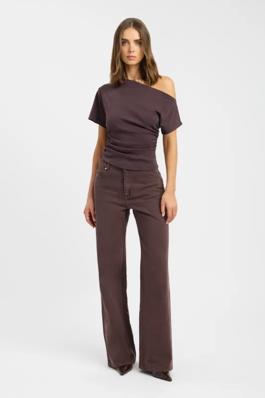 Nova Off Shoulder Tee sold by Kookai