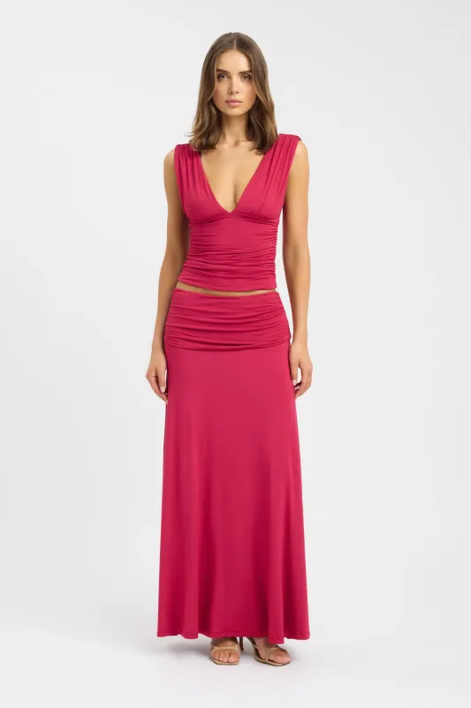 Arlo Maxi Skirt sold by Kookai