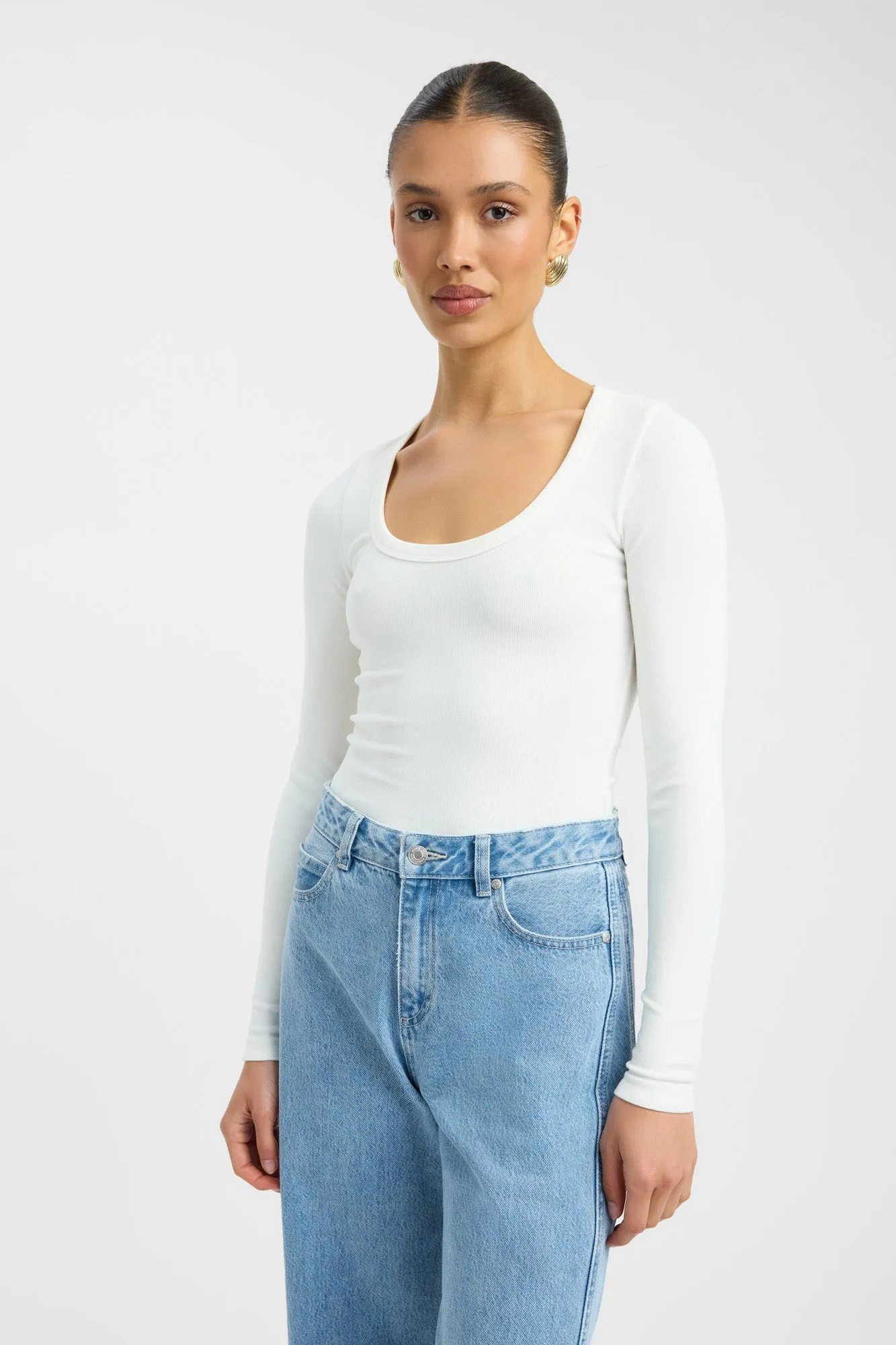 Ollie Long Sleeve Top sold by Kookai product image thumbnail 2