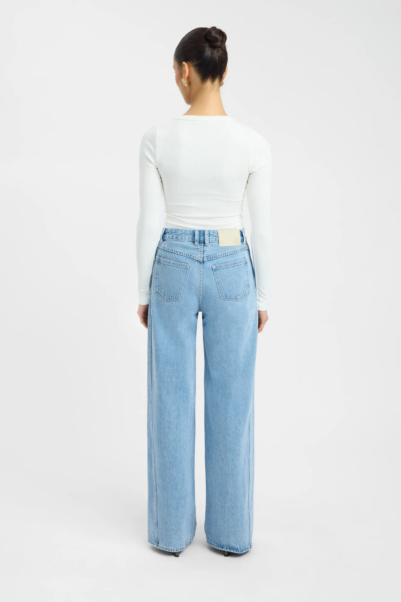 Ollie Long Sleeve Top sold by Kookai product image thumbnail 3