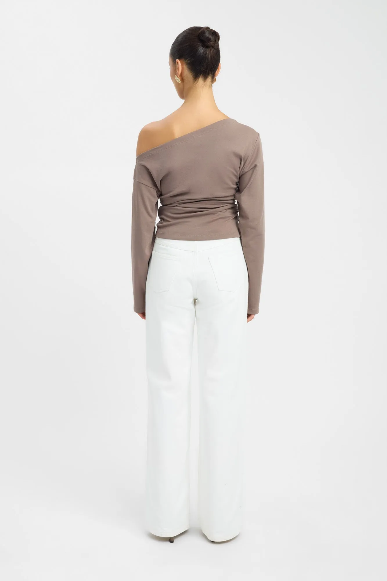 Nova Off Shoulder Long Sleeve Top sold by Kookai product image thumbnail 3