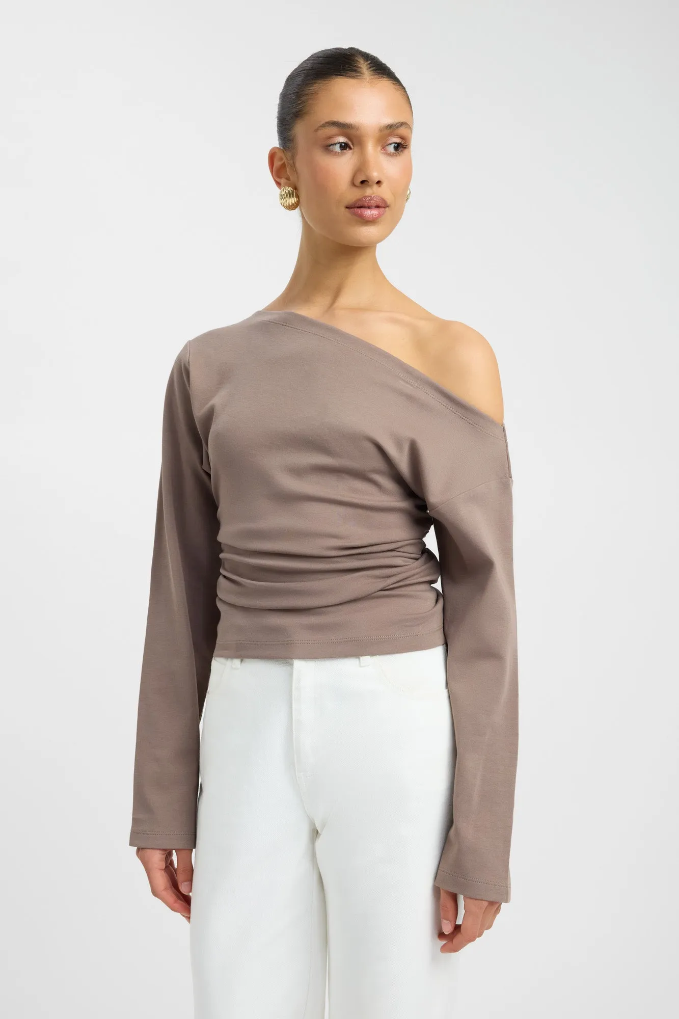 Nova Off Shoulder Long Sleeve Top sold by Kookai product image thumbnail 2