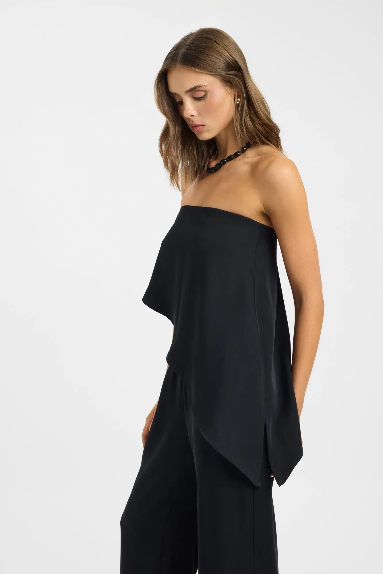 Maria Strapless Asymmetric Top sold by Kookai product image thumbnail 3