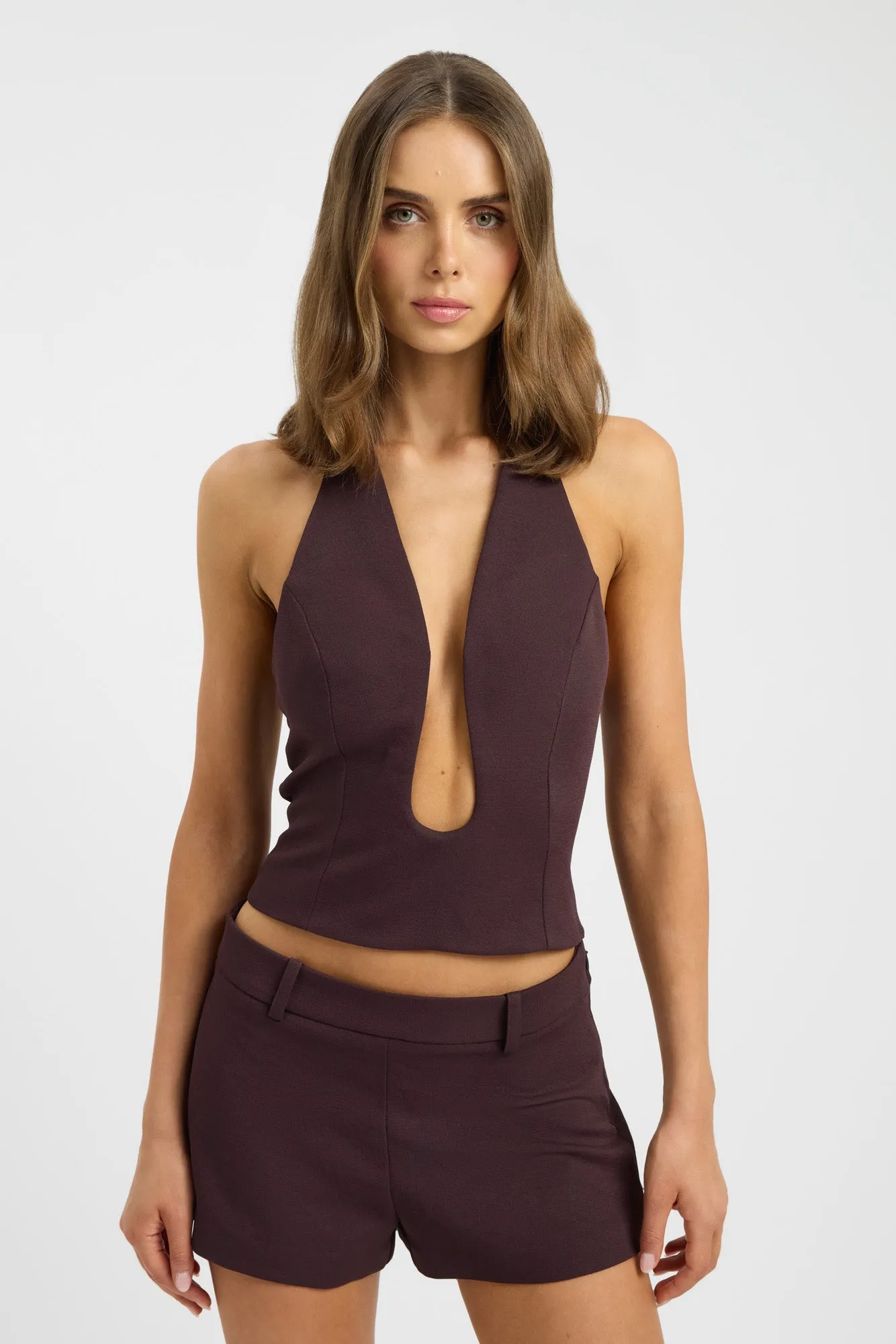 Oyster Low Cut Top sold by Kookai product image thumbnail 5