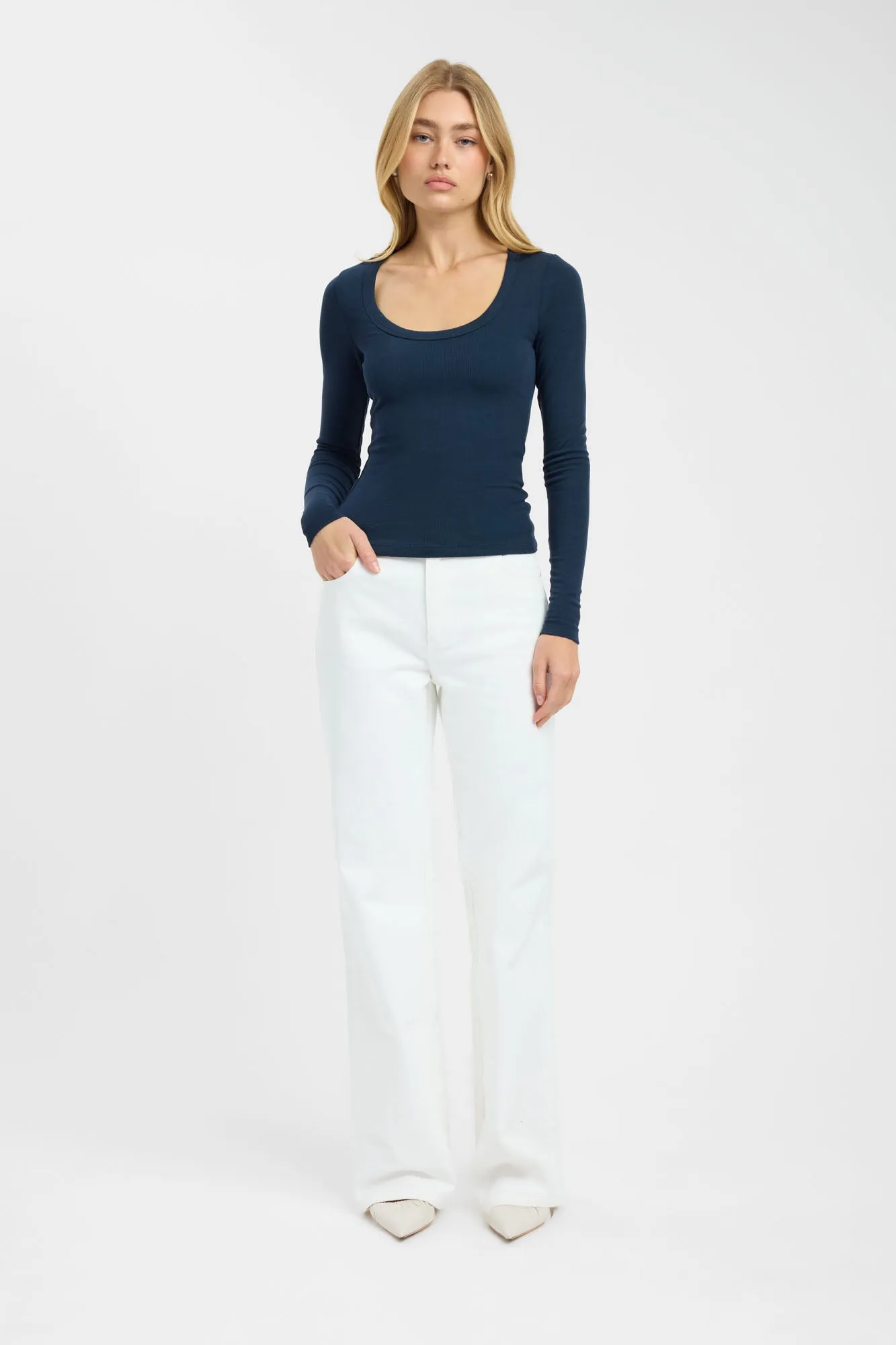 Ollie Long Sleeve Top sold by Kookai