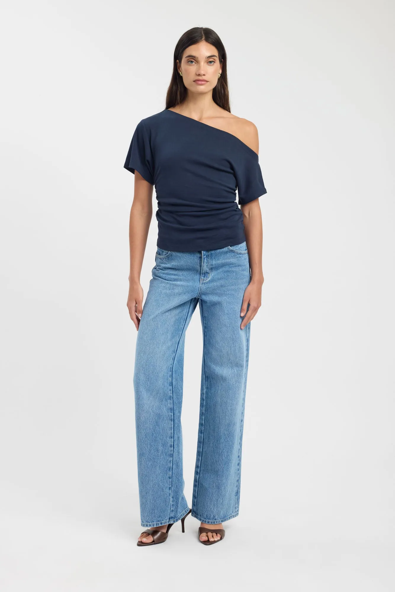 Nova Off Shoulder Tee sold by Kookai