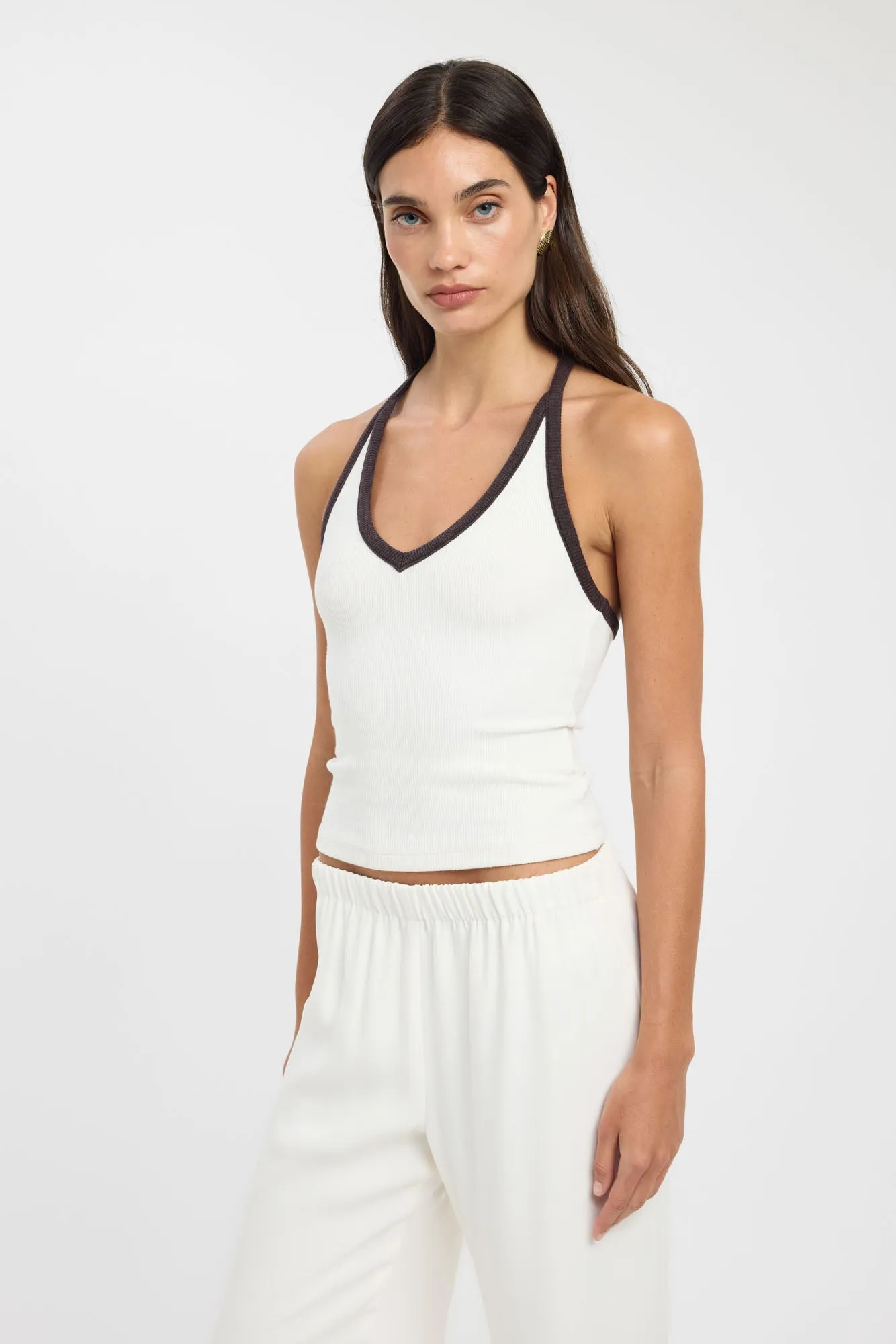 Sky Contrast Tank sold by Kookai product image thumbnail 2
