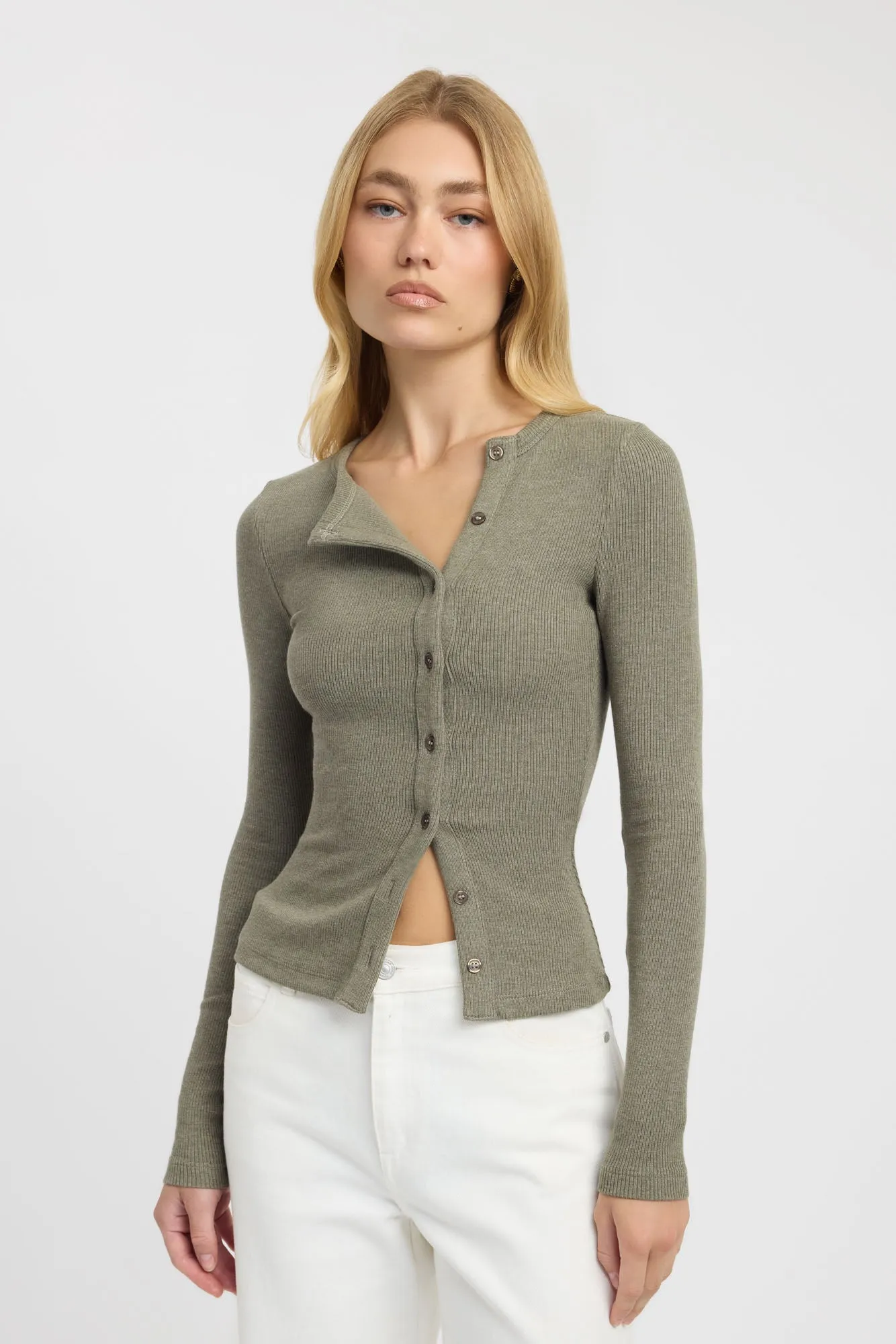 Bec Button Long Sleeve Top sold by Kookai product image thumbnail 2