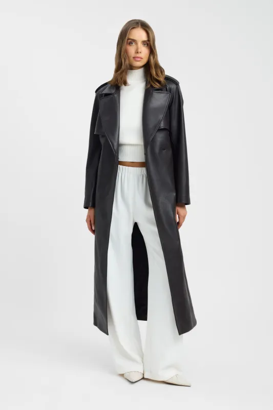Heavy Phoenix Tied Trench made by Kookai