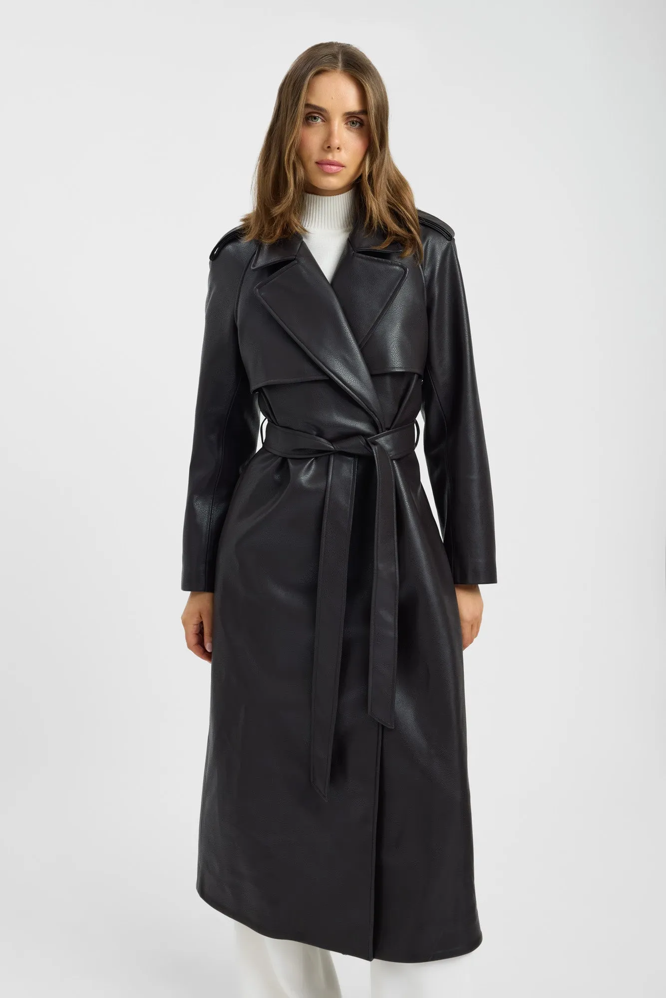 Heavy Phoenix Tied Trench sold by Kookai product image thumbnail 3