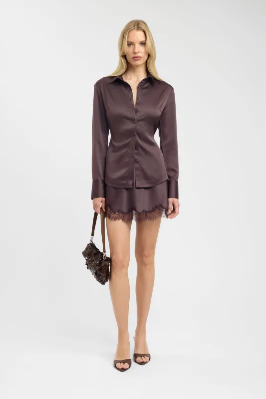 Palermo Cinch Shirt made by Kookai