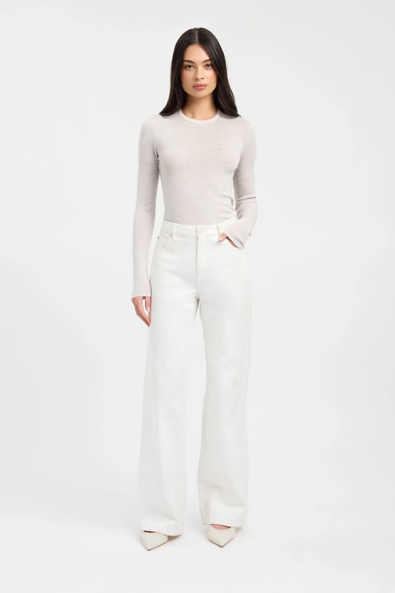 Jackson Crew Neck Top sold by Kookai