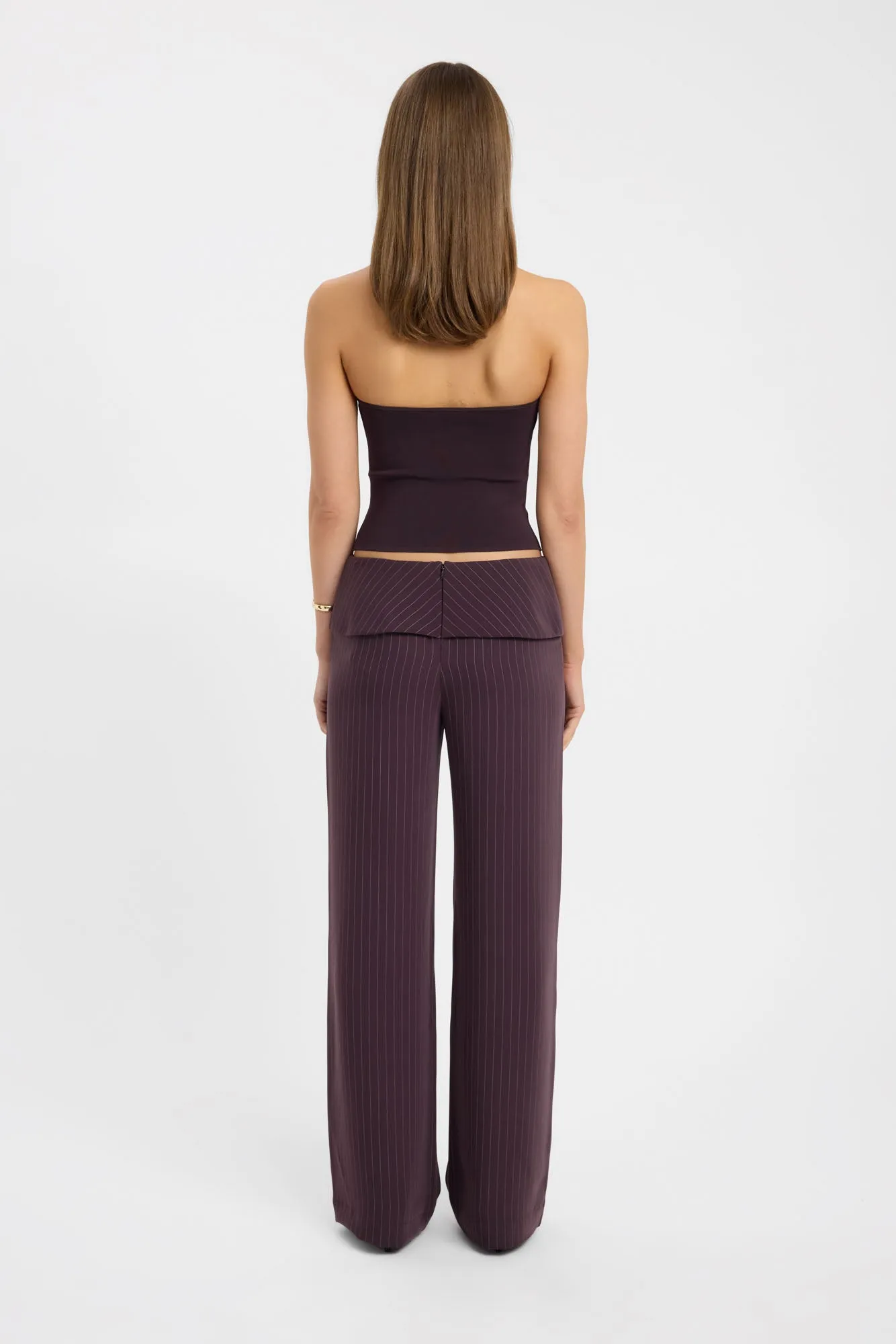 Oslo Fold Over Pant sold by Kookai product image thumbnail 4