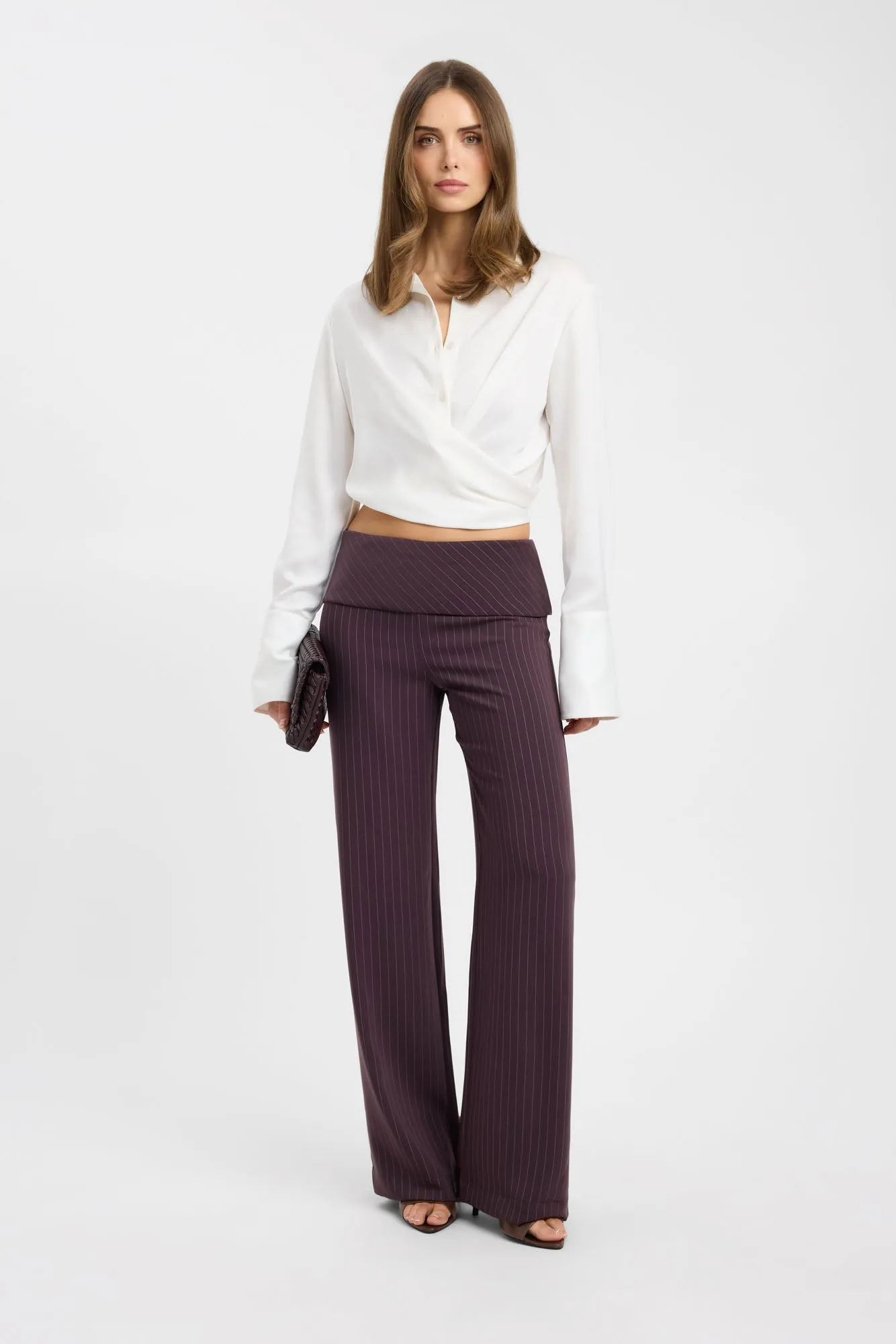 Oslo Fold Over Pant sold by Kookai product image thumbnail 5