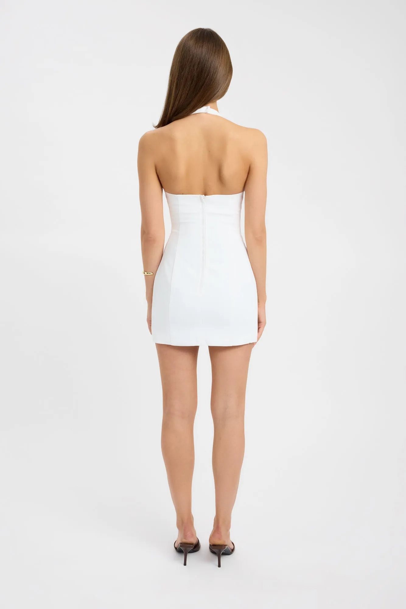 Oyster Low Cut Mini Dress sold by Kookai product image thumbnail 3