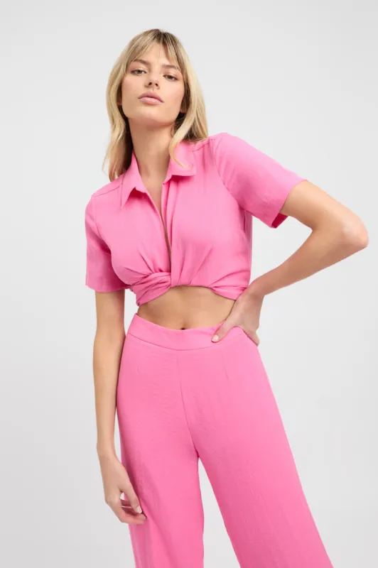 Hayman Crop Shirt sold by Kookai