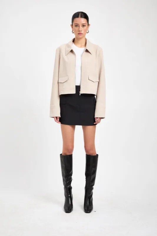 Ariel Staple Jacket sold by Kookai