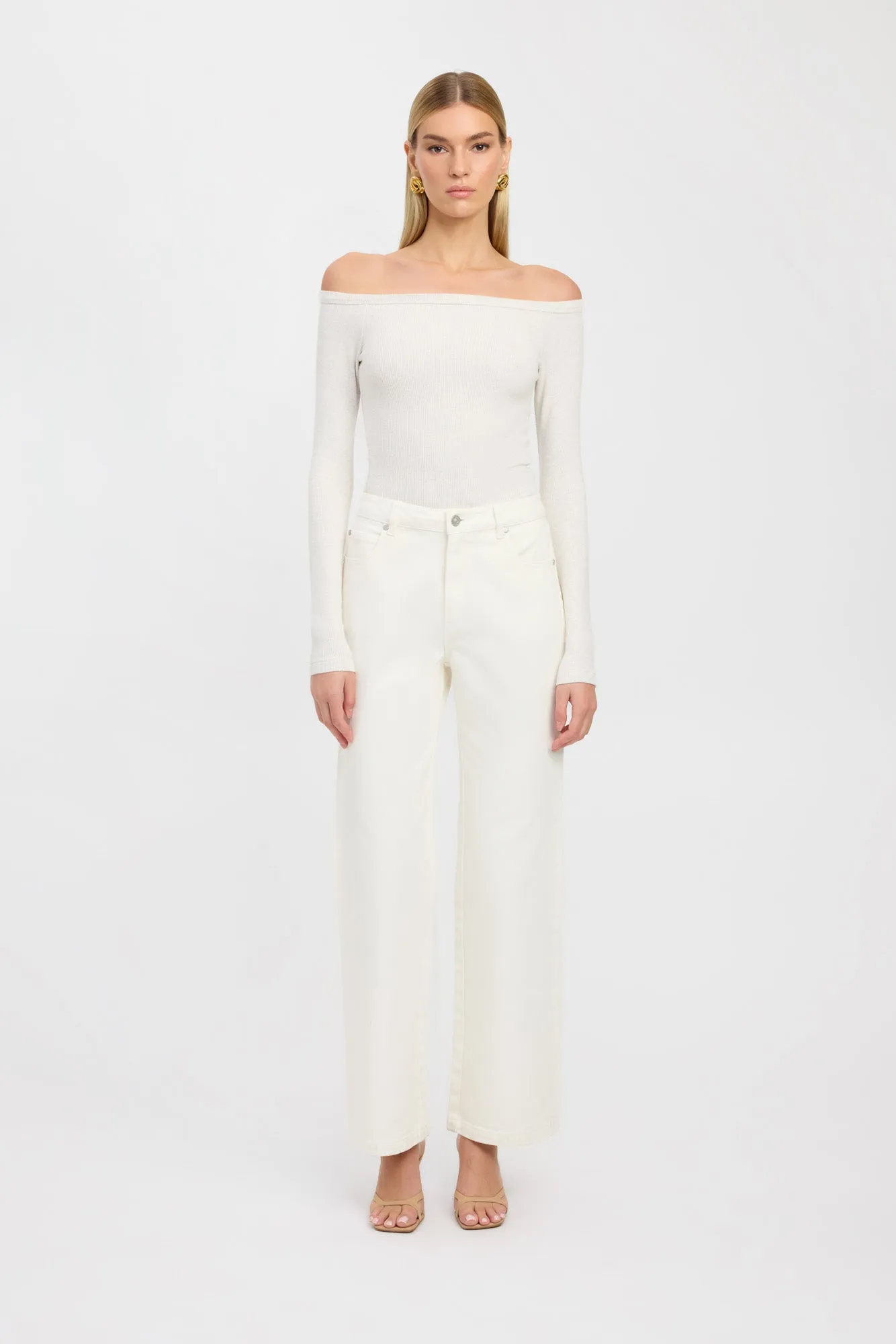 Madison Off Shoulder Top sold by Kookai