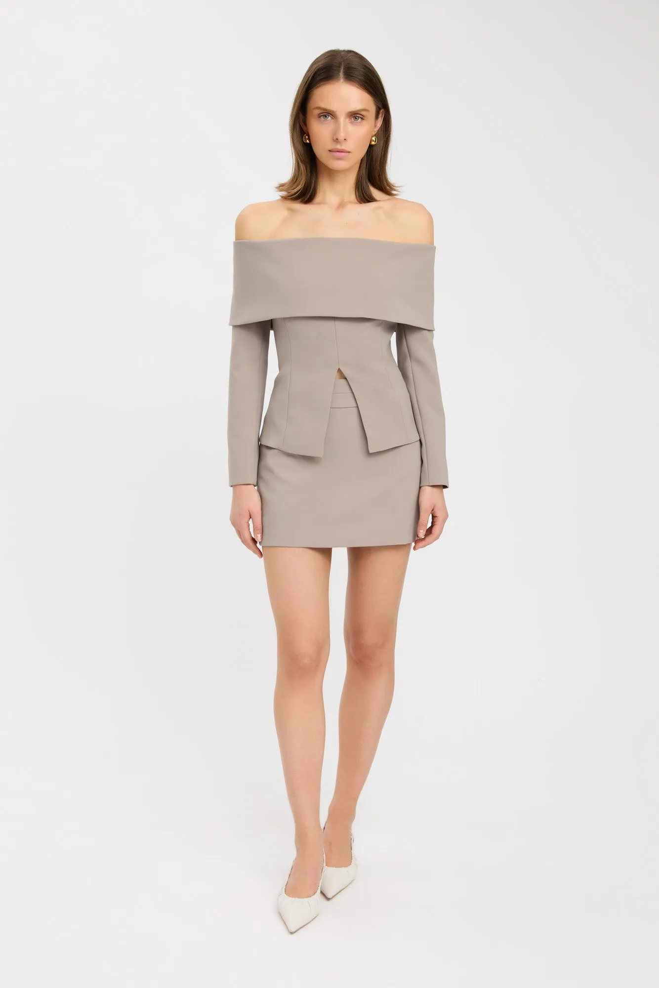 Alto Off Shoulder Top sold by Kookai