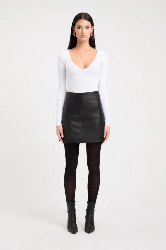 Tara Button Up Top sold by Kookai