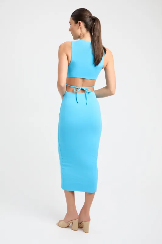 Kylie Tie Back Dress made by Kookai