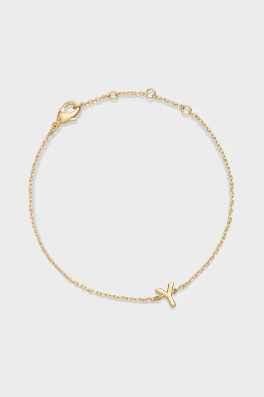 Y - Letter Bracelet sold by Kookai